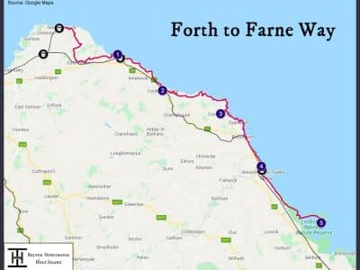 Forth to Farne Way Map